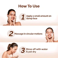 Mamaearth Rice Face Wash With Rice Water & Niacinamide,100gm 