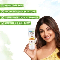 Mamaearth Vitamin C Face Wash with Vitamin C and Turmeric , 100gm 