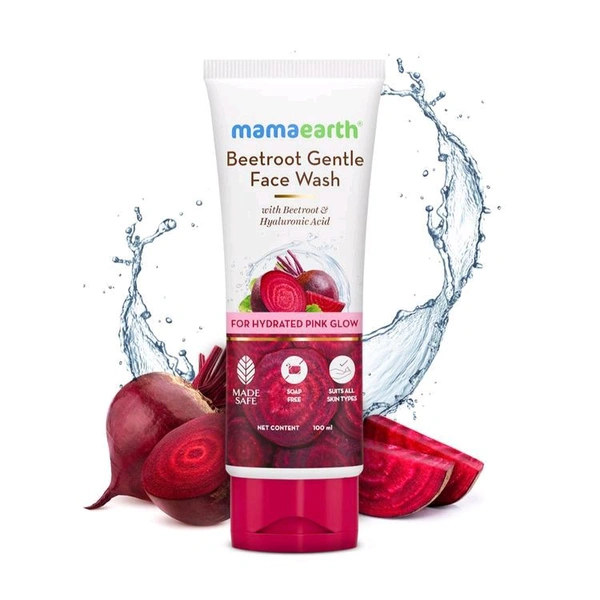 Mamaearth Beetroot Gentle Face Wash (100ml)