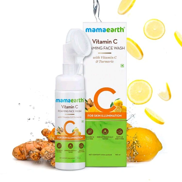 Mamaearth Vitamin C Foaming Face Wash ,150gm 