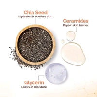 Mamaearth Chia Seed and Ceramides Oil-Free Face Wash,100gm 