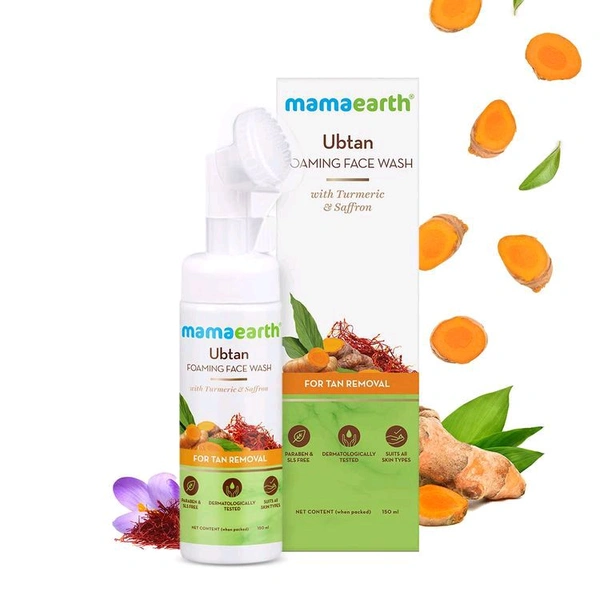 Mamaearth Ubtan Foaming Face Wash,150gm