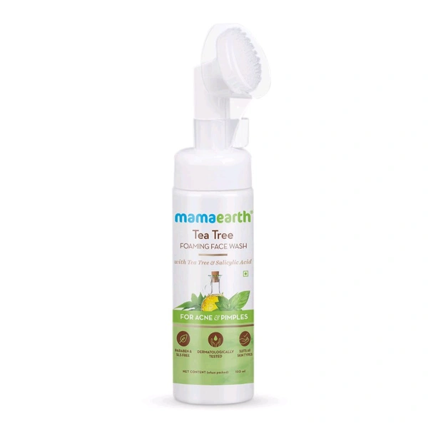 Mamaearth Tea Tree Foaming Face Wash ,150gm 