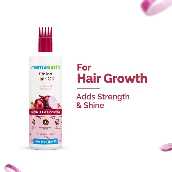 Mamaearth Onion Hair Oil for Hair Fall Control ,250ml 