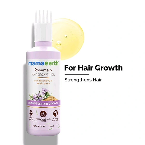 Mamaearth Rosemary Hair Growth Oil ,150ml 