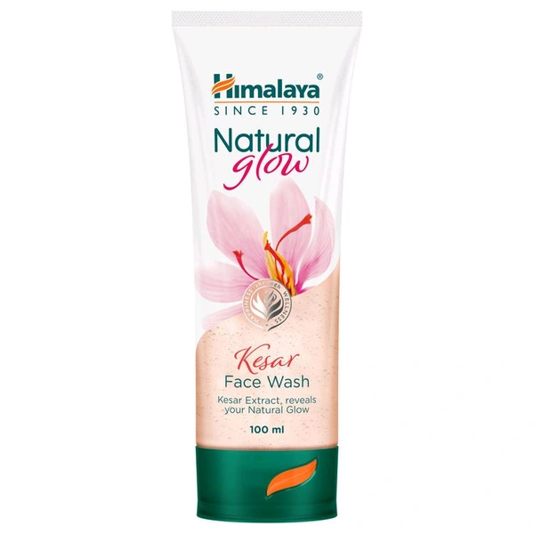 Himalaya Natural Glow Kesar Face Wash (100ml)