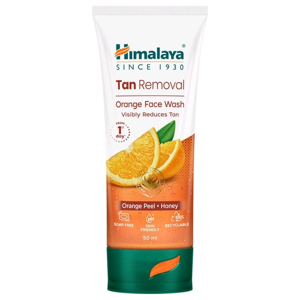 Himalaya Tan Removal Orange Face Wash Orange (100ml)