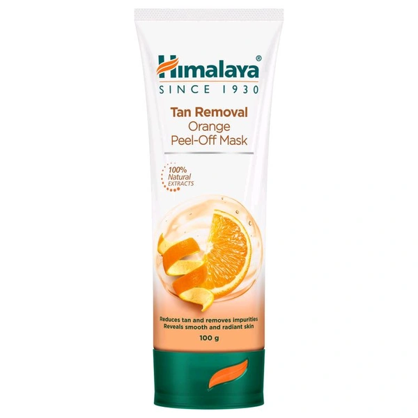Himalaya Tan Removal Orange Peel-Off Mask (100g)