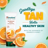 Himalaya Tan Removal Orange Peel-Off Mask (100g)