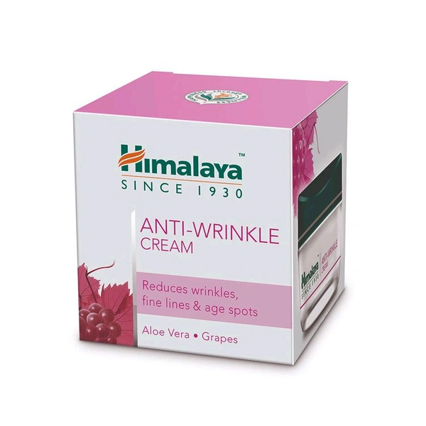 Himalaya Anti-Wrinkle Cream Aloevera Grapes (50g)