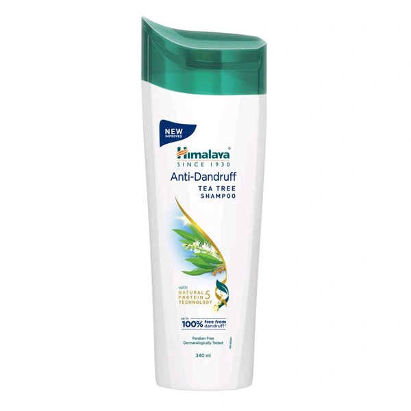 Himalaya Anti-Dandruff Shampoo With Tea Tree Oil & Aloe Vera (340ml)