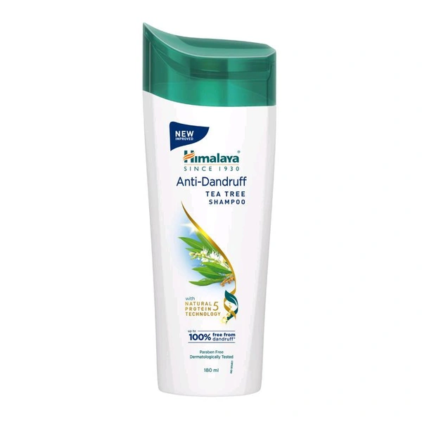 Himalaya Anti-Dandruff Shampoo With Tea Tree Oil & Aloe Vera (180ml)