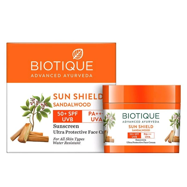 Biotique Sandalwood Ultra Protective Face Cream SPF 50+,50gm 