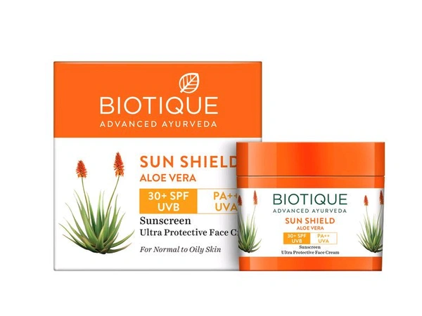 Biotique Aloe Vera SPF 30+ UVA/UVB PA++ Sunscreen (50gm)