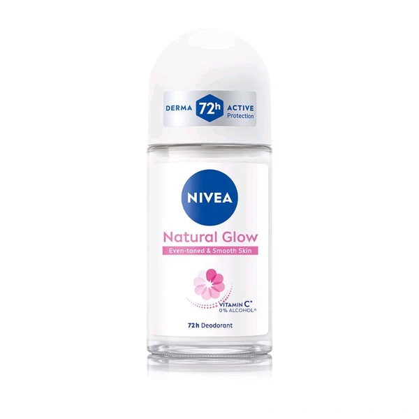 Nivea Natural Glow Even Toned Roll On 50ml 