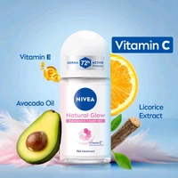 Nivea Natural Glow Even Toned Roll On 50ml 