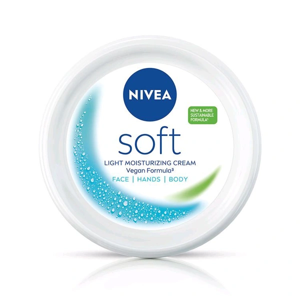 Nivea Soft Vit E Light Non Sticky Face Moisturiser Cream ,300ml 