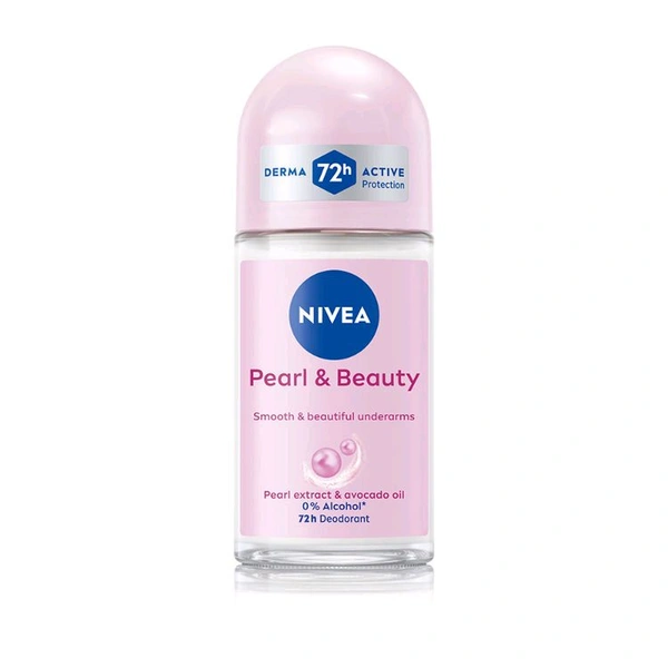 Nivea Protection With Pearl Beauty Roll On ,50gm 