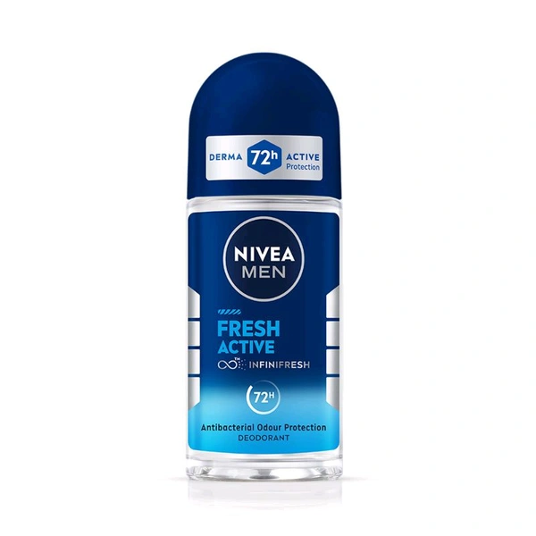 Nivea MEN Fresh Active 72h Deodorant Roll On ForMen (25ml)
