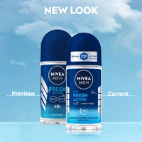 Nivea MEN Fresh Active 72h Deodorant Roll On ForMen (25ml)