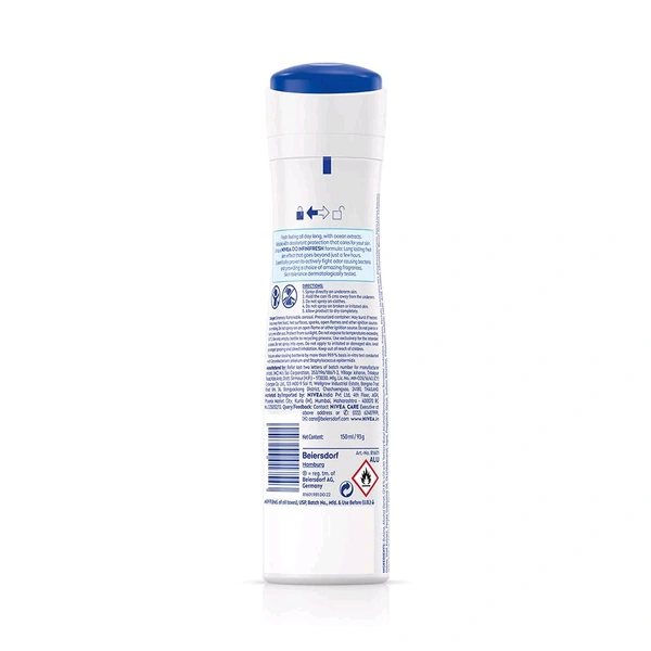 Nivea Women Deodorant, Fresh Natural,150ml 