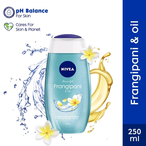 Nivea Frangipani & care oil Body wash,250ml