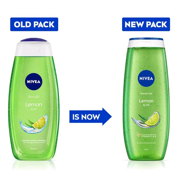 Nivea Lemon & care oil Body wash ,250ml 