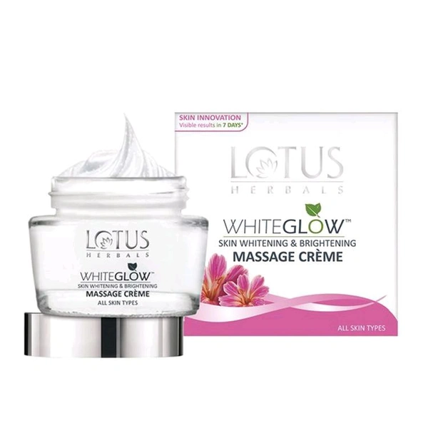 Lotus Herbals WhiteGlow Skin Massage Cream (60gm)