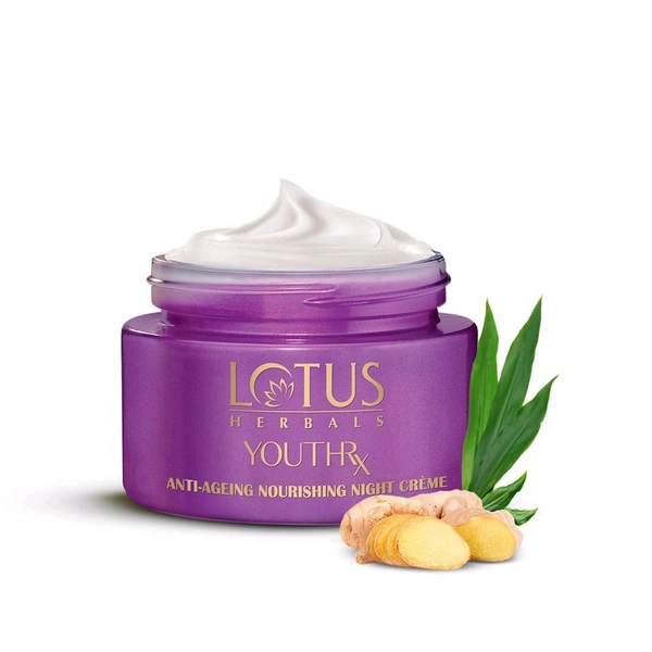 Lotus Herbals Youthrx Anti-Ageing Nourishing Night Creme 50 gm 