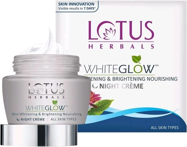Lotus Herbals Whiteglow Skin Night Creme
(60 g)
