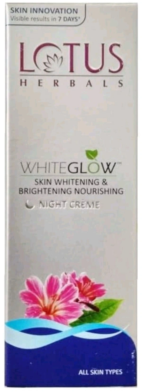 Lotus Herbals White Glow Night Crème 20gm