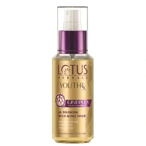 Lotus Herbals Youth RX Active Toner, 100ml