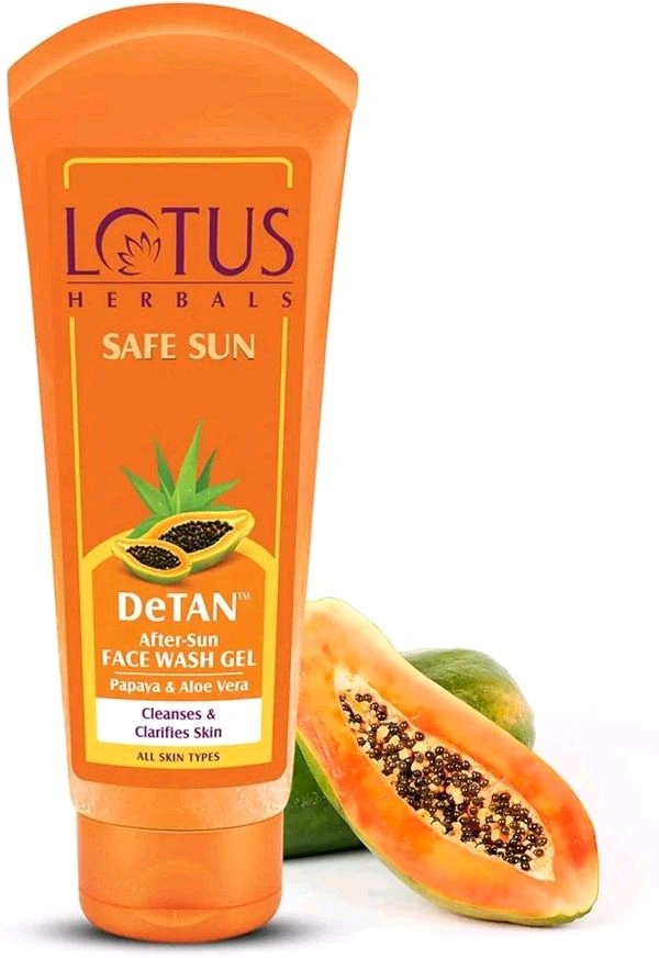 Lotus Herbals  Sun DeTAN Wash Gel |100gm 