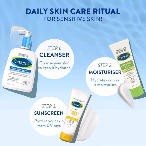 Cetaphil Oily Skin Cleanser for Combination To Oily, Sensitive Skin ,125ml 