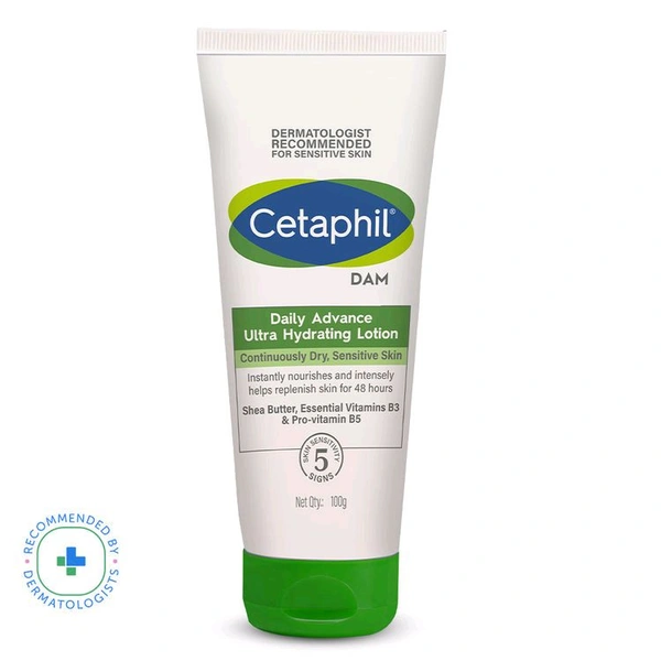 Cetaphil Dam Daily Advance Ultra Hydrating Lotion,100gm