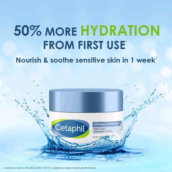 Cetaphil Optimal Hydration Daily Day Cream,50gm 