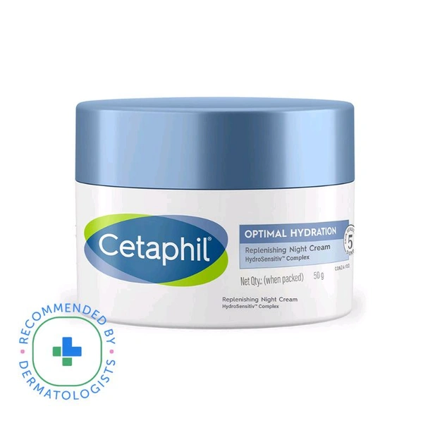 Cetaphil Optimal Hydration Night Cream, 50gm 