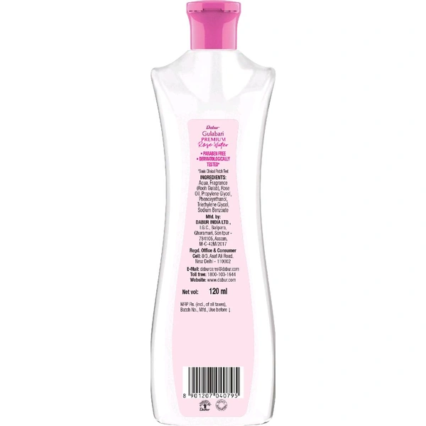 Dabur Gulabari Premium Rose Water
(120ml)