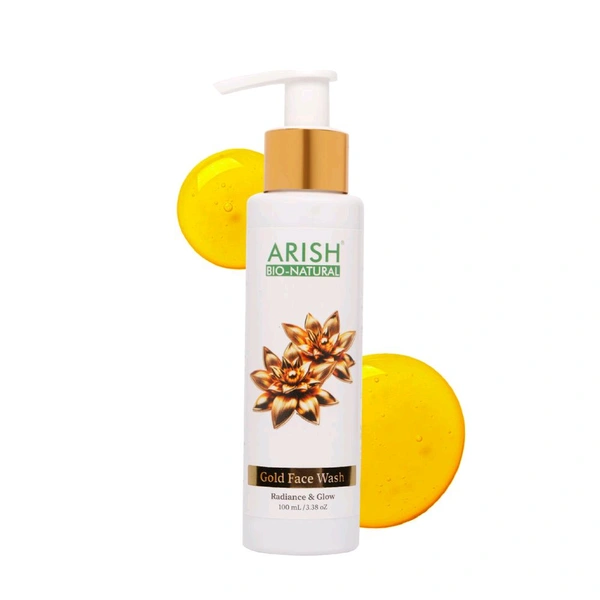 Arish Gold Face Wash Dry Ageing Skin 100ml