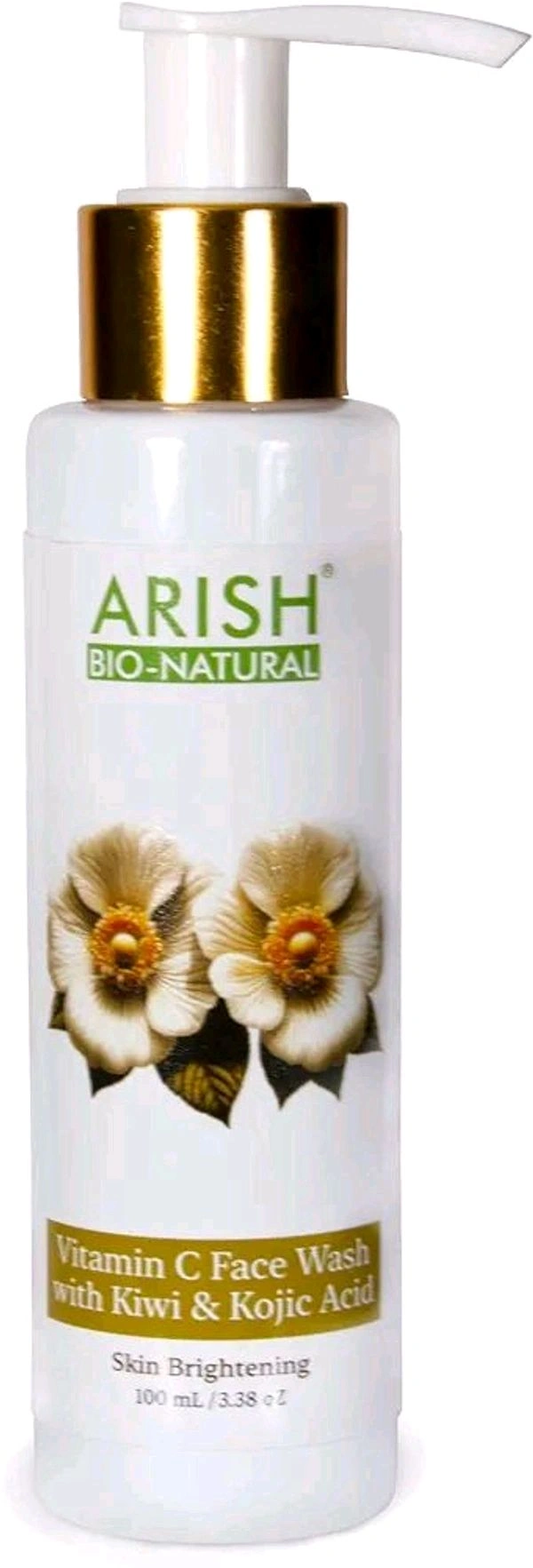 Arish Vitamin C Face Wash With Kiwi And Kojic Acid Pack Of 100Ml