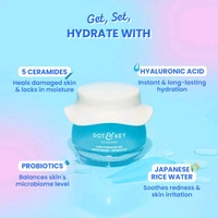 Dot & Key 72HR Hydrating Gel Face Moisturizer Hyaluronic & Probiotics , 60ml 