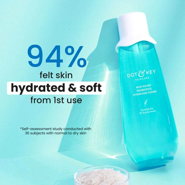 Dot & Key Rice Water Hydrating Toner ,150ml 