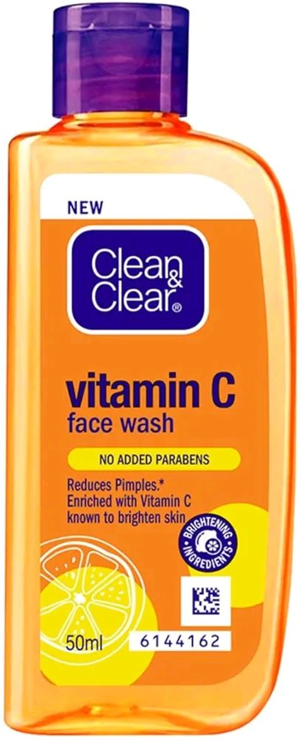 Clean & Clear Vitamin C Face Wash 50ml