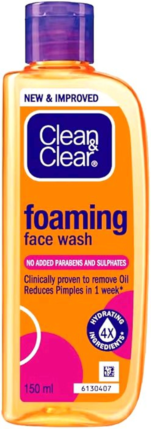 Clean & Clear Vitamin C Face Wash 150ml l