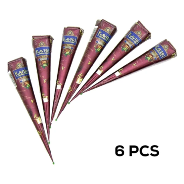 Kaveri henna Mehendi 6 Pieces Combo 