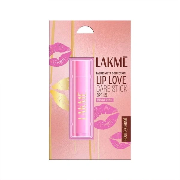 Lakme Lip Love Lip balm insta Pink , 4,5.Gm 