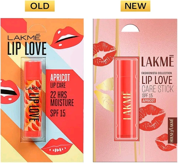 Lakme lip Love Lip Balm Apricot.4;5gm