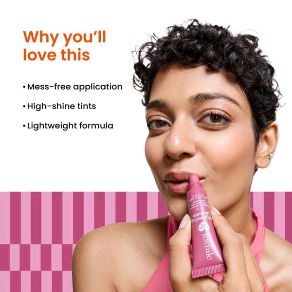 Foxtale Brightening Lip Balm - Light Mauve Glaze (12g)