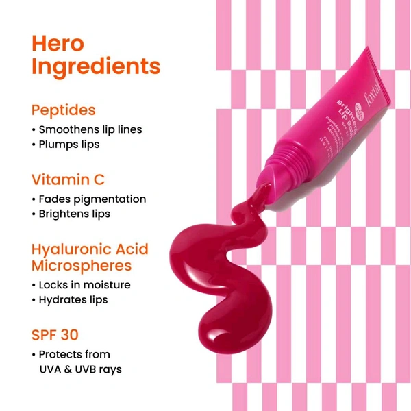 Foxtale Brightening Lip Balm Pink Glaze (12g)