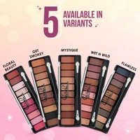 Glam 21 10 Color Eyeshadow Palette COLOR: FLORAL BEAUTY